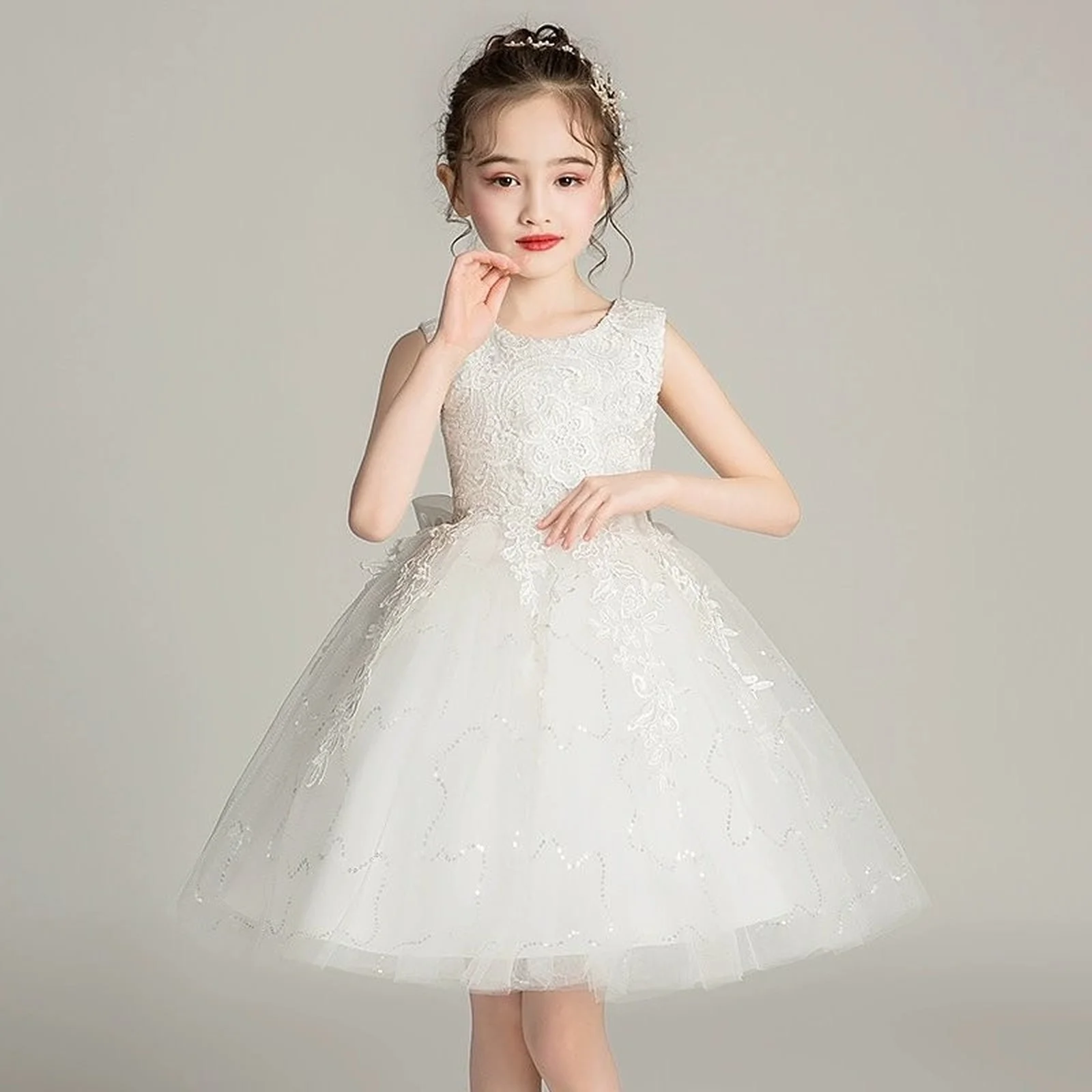 4-14 Years Flower Dress Wedding Party Clothing Frock Flower Beading Gown Princess Summer Short Dress Costumes Girl Kid Dress
4-14 Years Flower Dress Wedding Party Clothing Frock Flower Beading Gown Princess Summer Short Dress Costumes Girl Kid Dress