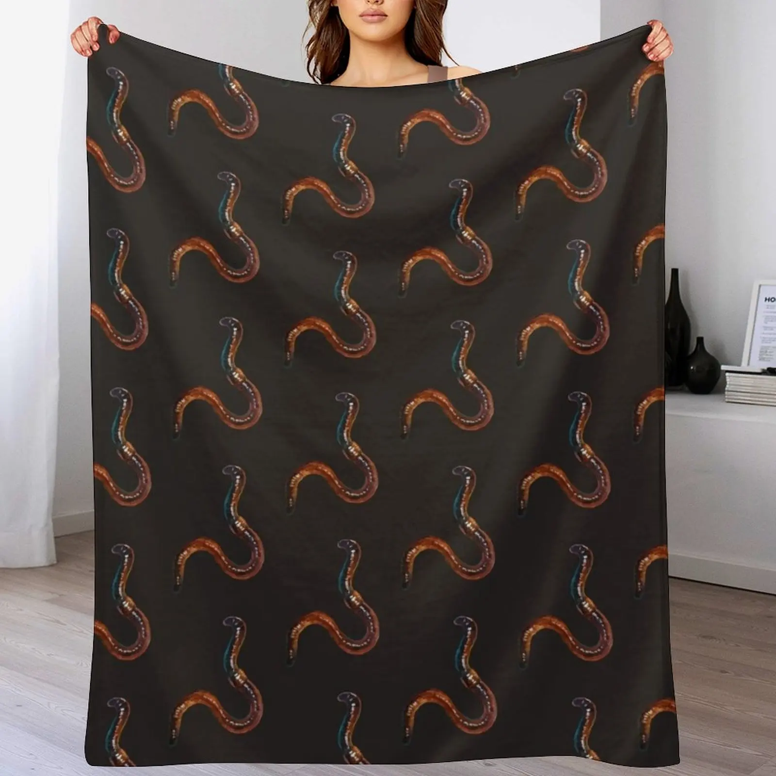 Creepy Cute Earthworm Sticker Throw Blanket Reusable Durable Soft Blanket for All Seasons
Creepy Cute Earthworm Sticker Throw Blanket Reusable Durable Soft Blanket for All Seasons