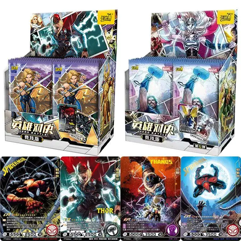 KAYOU Genuine Marvel Avengers 4 Endgame Heroes Battle Deluxe Edition Vol.1 Iron Man TCG Anime Peripheral Collection Cards Gifts
KAYOU Genuine Marvel Avengers 4 Endgame Heroes Battle Deluxe Edition Vol.1 Iron Man TCG Anime Peripheral Collection Cards Gifts