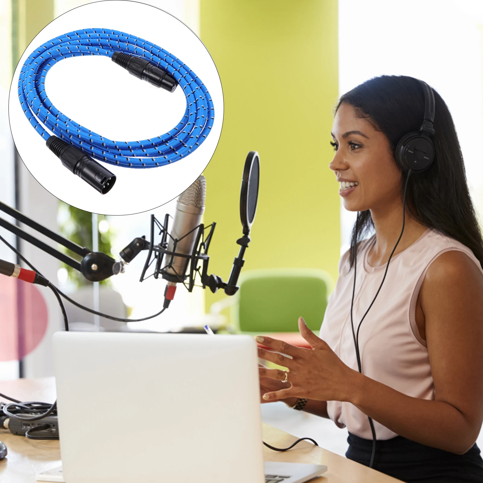 Xlr Male To Female Adapter Cable 3Pin Audio Patch Cord For Microphone Speaker Mixer Braided Sound Console Connector Mic
Xlr Male To Female Adapter Cable 3Pin Audio Patch Cord For Microphone Speaker Mixer Braided Sound Console Connector Mic