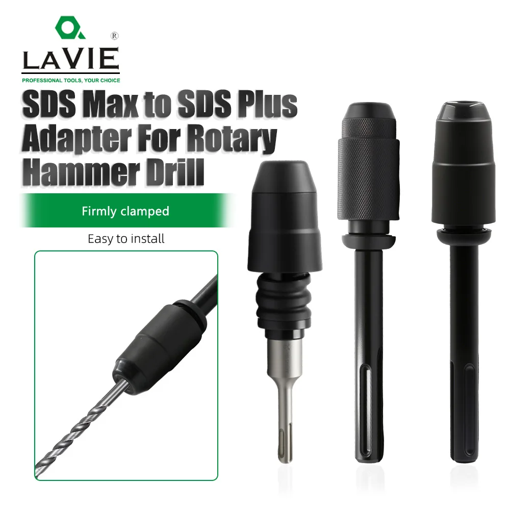 LAVIE 1pc SDS Max Adapter – Convert SDS Plus To SDS Max – Multiple Styles Available PJ007
LAVIE 1pc SDS Max Adapter – Convert SDS Plus To SDS Max – Multiple Styles Available PJ007
