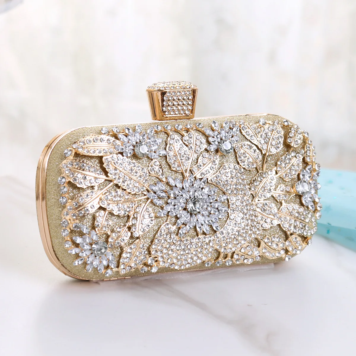 2022 Diamond Evening Clutch Bag For Women Wedding Golden Clutch Purse Chain Shoulder Bag Small Party Handbag With Metal Handle
2022 Diamond Evening Clutch Bag For Women Wedding Golden Clutch Purse Chain Shoulder Bag Small Party Handbag With Metal Handle