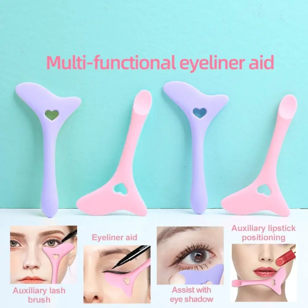 2Pcs 2in1 Eyeliner Stencils Wing Tips Silicone Lipstick Eyeliner Aid Tool Reusable False Eyelash Seal Mascara Drawing Aid
2Pcs 2in1 Eyeliner Stencils Wing Tips Silicone Lipstick Eyeliner Aid Tool Reusable False Eyelash Seal Mascara Drawing Aid