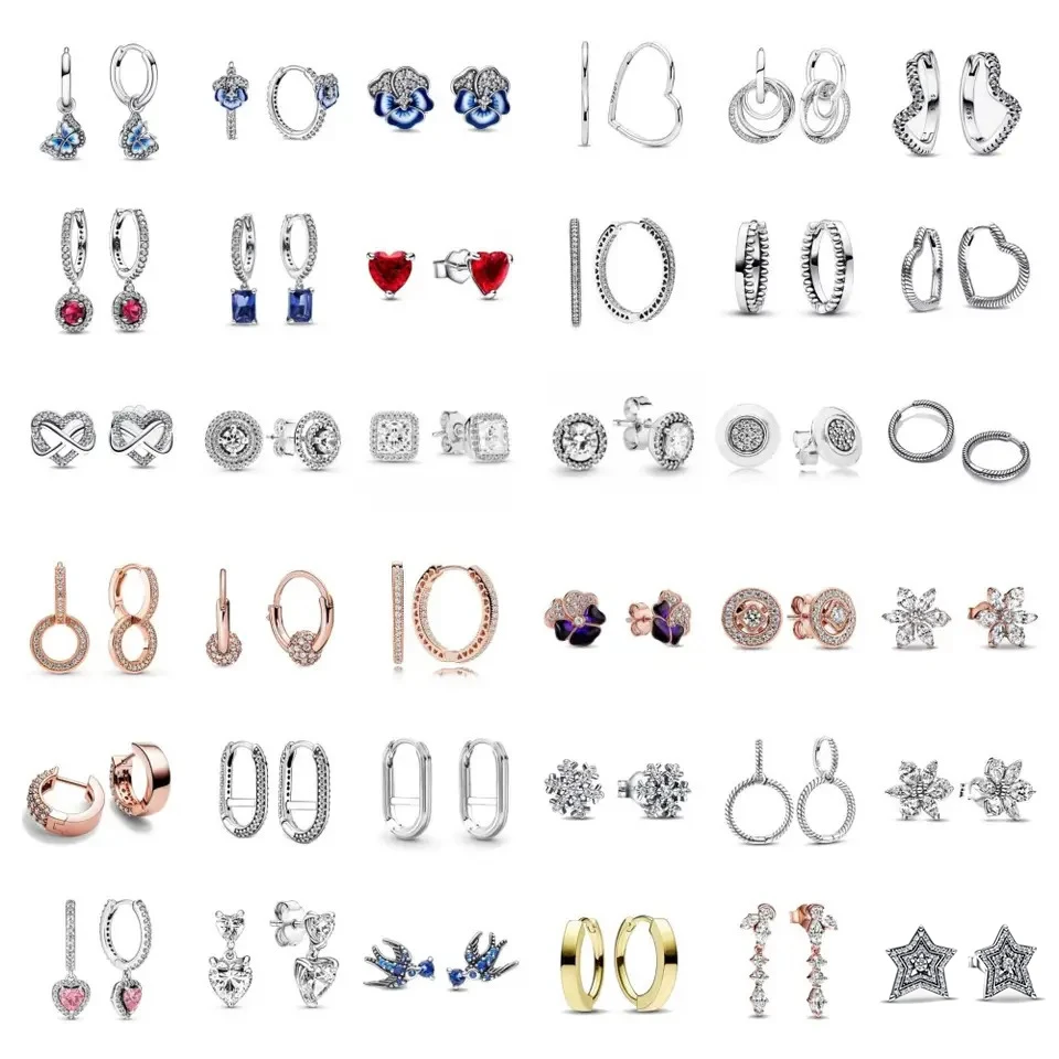 2025 Double Ring Butterfly Earrings Suitable for Original Charms Diy Women's High End Jewelry Gift Making Accessories 925 Pure S
2025 Double Ring Butterfly Earrings Suitable for Original Charms Diy Women's High End Jewelry Gift Making Accessories 925 Pure S