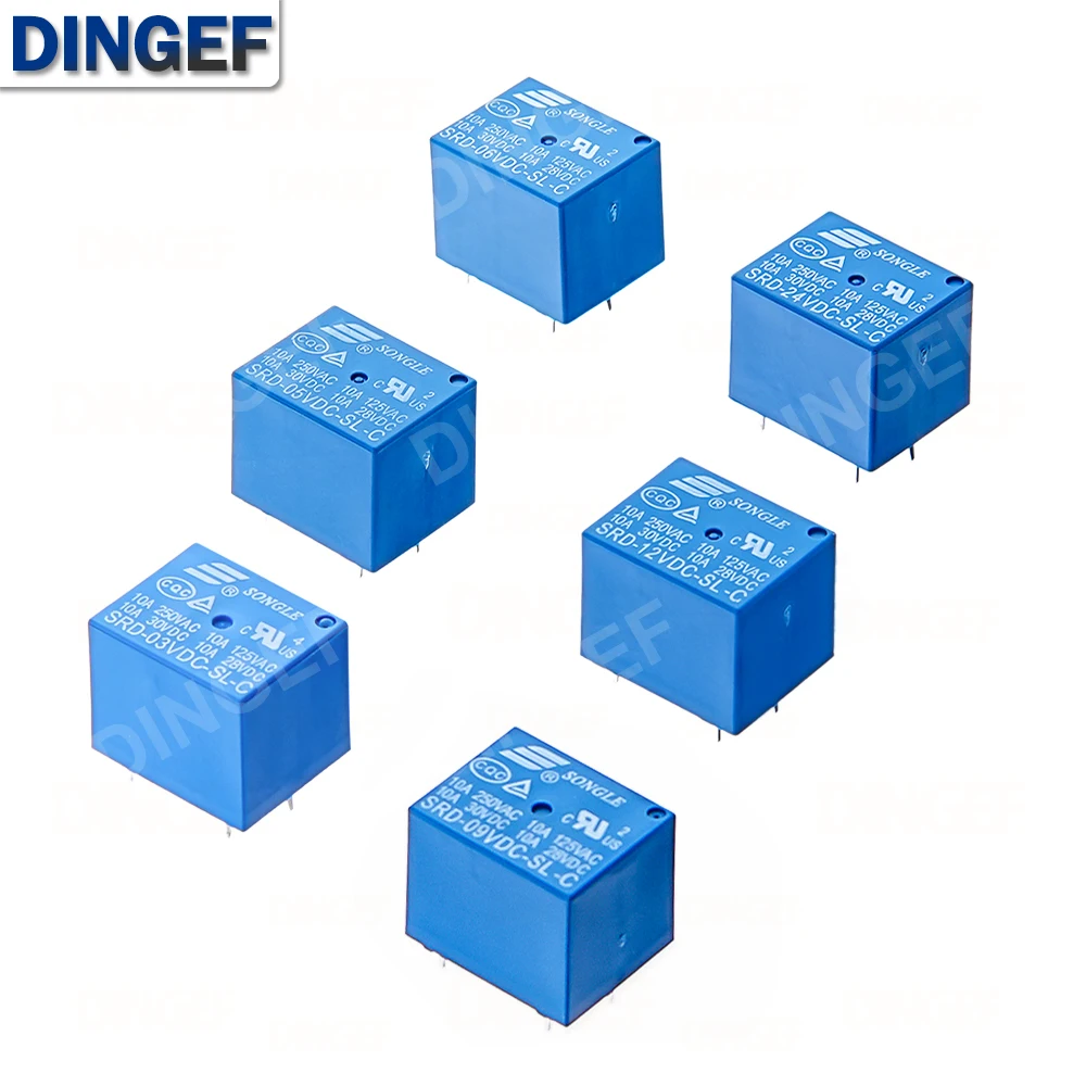 5 шт. реле SRD-03VDC-SL-C SRD-05VDC-SL-C SRD-06VDC-SL-C SRD-09VDC-SL-C SRD-12VDC-SL-C 3 В 5 В 6 В 9 В 12 В 24 В 10 А 250 В переменного тока 5 контактов
5 шт. реле SRD-03VDC-SL-C SRD-05VDC-SL-C SRD-06VDC-SL-C SRD-09VDC-SL-C SRD-12VDC-SL-C 3 В 5 В 6 В 9 В 12 В 24 В 10 А 250 В переменного тока 5 контактов