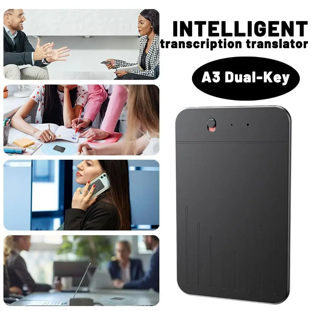 AI Voice Recorder Support 80+ Languages Voice To Text Recorder Transcribe Summary Language Translation Device for Meetings/Calls
AI Voice Recorder Support 80+ Languages Voice To Text Recorder Transcribe Summary Language Translation Device for Meetings/Calls