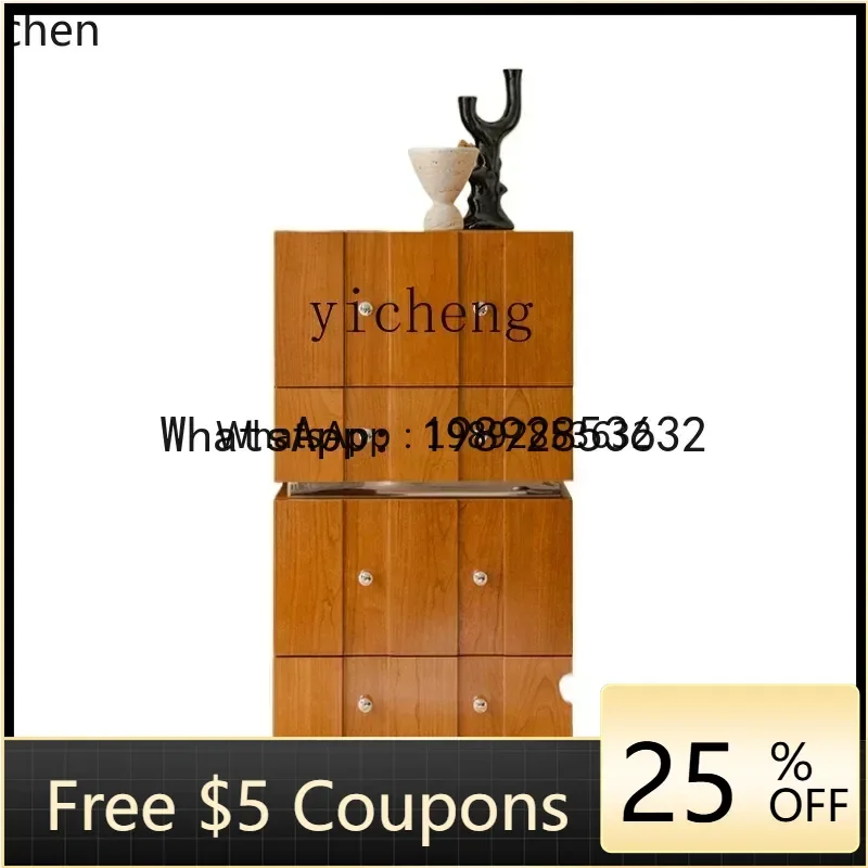 Z3 module combination cabinet cherry wood dining side chest cabinet storage TV cabinet medieval
Z3 module combination cabinet cherry wood dining side chest cabinet storage TV cabinet medieval