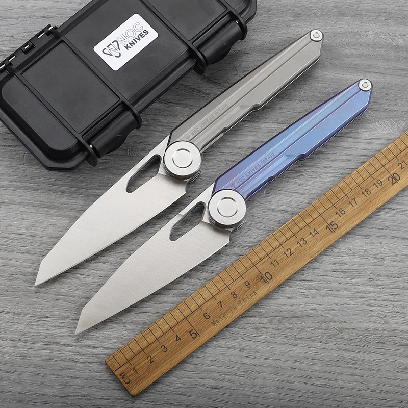 NOC Food God MT10 Folding Knife M390 Steel Titanium Alloy Handle Outdoor Camping Kitchen Sharp Portable Tool Knife
NOC Food God MT10 Folding Knife M390 Steel Titanium Alloy Handle Outdoor Camping Kitchen Sharp Portable Tool Knife