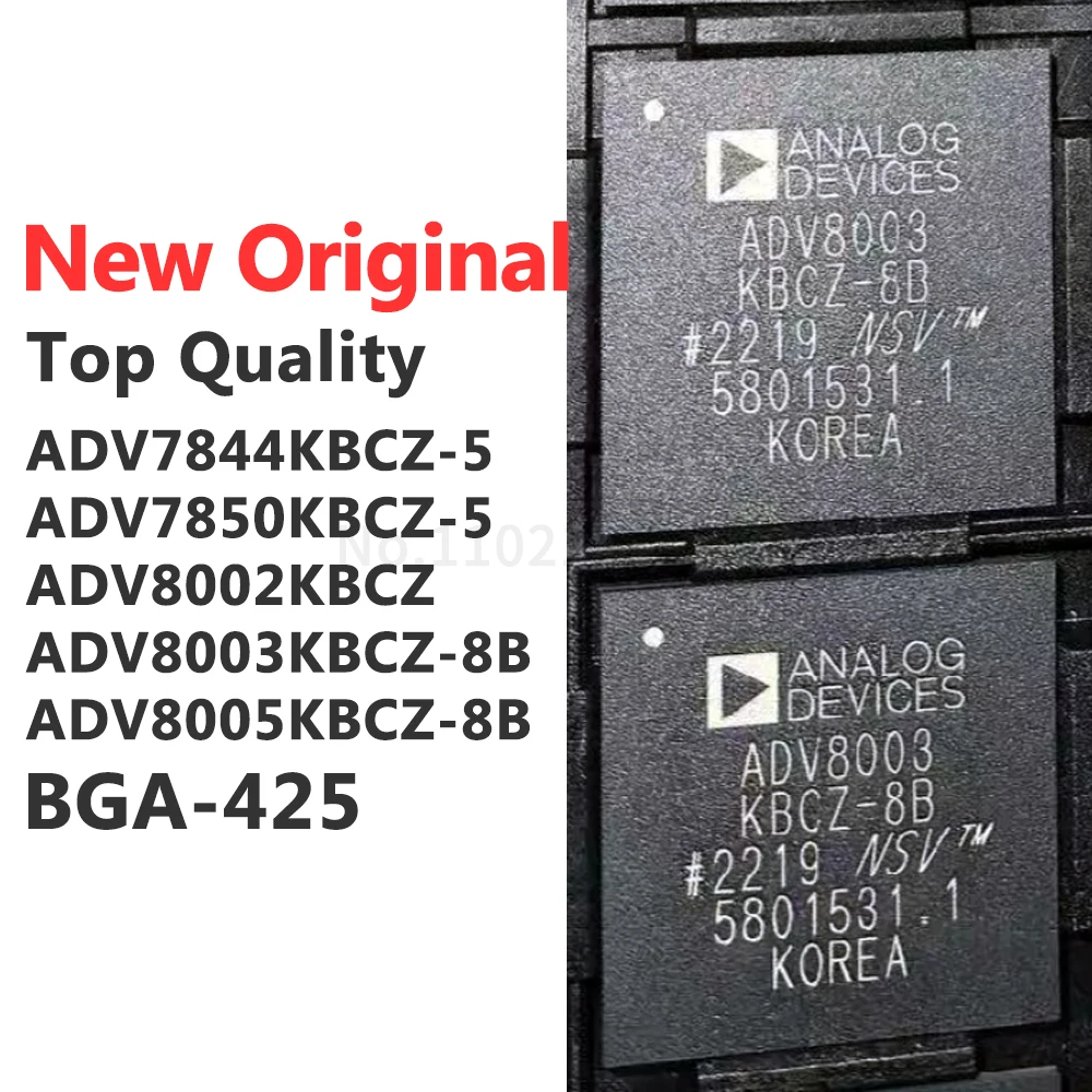 (1 шт.) ADV7844KBCZ-5 ADV7850KBCZ-5 ADV8002KBCZ ADV8003KBCZ-8B ADV8005KBCZ-8B BGA-425 Новый оригинальный
(1 шт.) ADV7844KBCZ-5 ADV7850KBCZ-5 ADV8002KBCZ ADV8003KBCZ-8B ADV8005KBCZ-8B BGA-425 Новый оригинальный