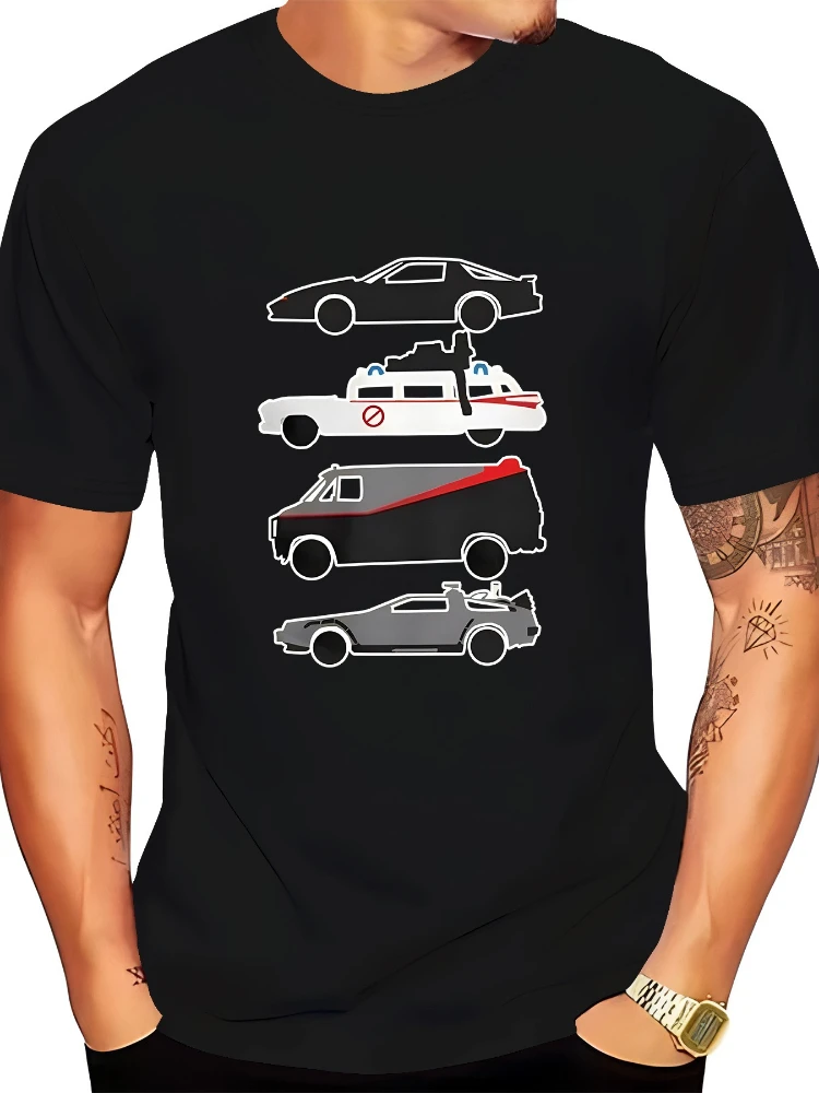 Men's high-end leisure fashion with a unique car pattern, cotton printed round neck short-sleeved T-shirt.
Men's high-end leisure fashion with a unique car pattern, cotton printed round neck short-sleeved T-shirt.