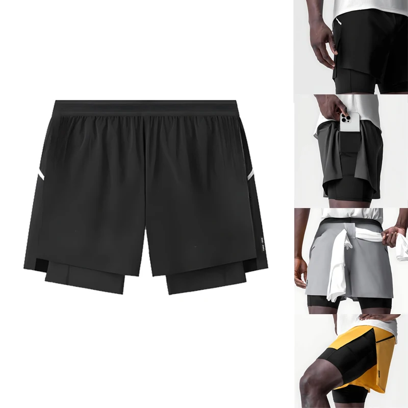 2024 new gym fitness men's sports pants Multi-functional double-layer 2 in 1 men's shorts quick dry exercise fifth pants
2024 new gym fitness men's sports pants Multi-functional double-layer 2 in 1 men's shorts quick dry exercise fifth pants