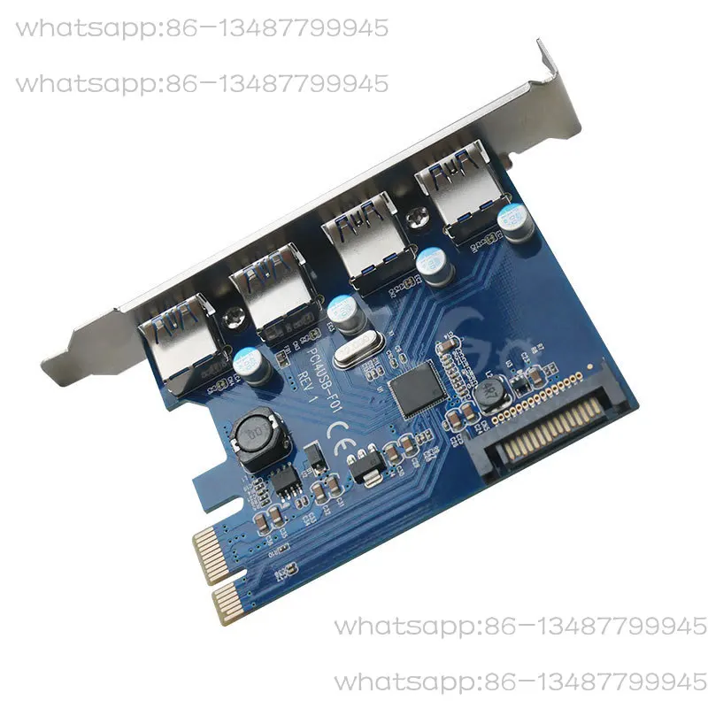 Expansion Card PCIE To Four-port Usb Supports Mac Os System Free Drive
Expansion Card PCIE To Four-port Usb Supports Mac Os System Free Drive