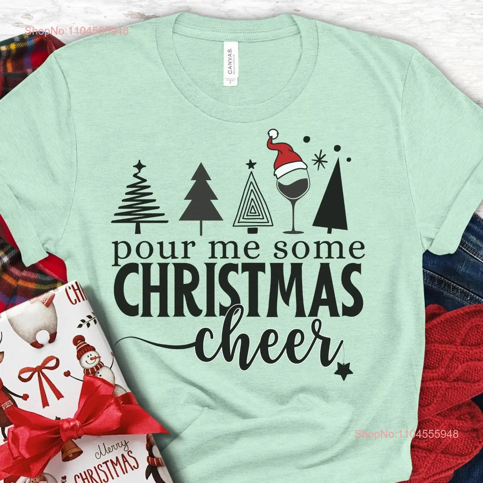 Футболка Pour Me Some Christmas Cheer, винная праздничная вечеринка, забавная питьевая футболка с длинными или короткими рукавами
Футболка Pour Me Some Christmas Cheer, винная праздничная вечеринка, забавная питьевая футболка с длинными или короткими рукавами