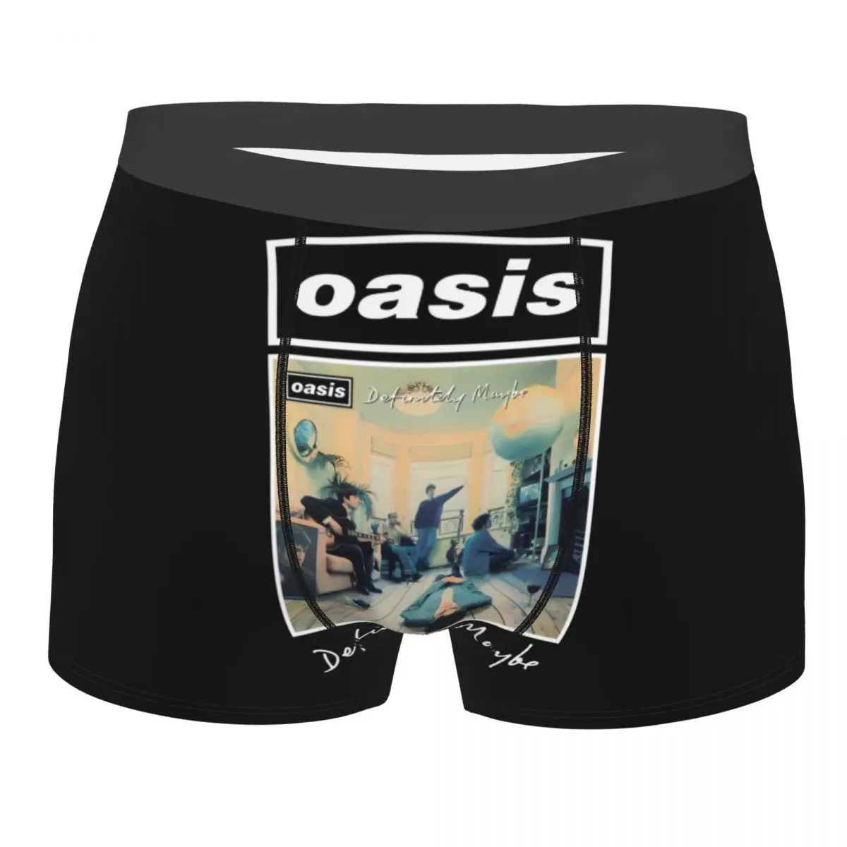 Мужские эластичные трусы-боксеры Custom British Rock Band Oasis
Мужские эластичные трусы-боксеры Custom British Rock Band Oasis