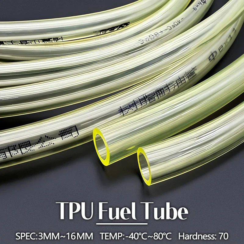 Flexible Yellow TPU Petrol Hose Anti-Leak High Pressure Oil Resistant Fuel Gas Pipe ID 3~16mm Motorcycle Car Fuel Line Tubing
Flexible Yellow TPU Petrol Hose Anti-Leak High Pressure Oil Resistant Fuel Gas Pipe ID 3~16mm Motorcycle Car Fuel Line Tubing