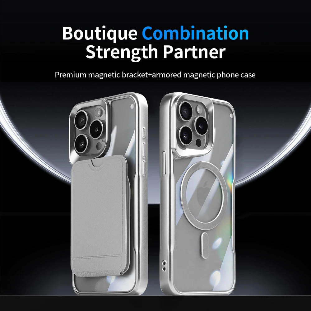 For iPhone 11 12 13 14 15 Pro Max Transparent Soft Case Magnetic Case with Adjustable Folding Phone Stand For iPhone 14 15 Plus
For iPhone 11 12 13 14 15 Pro Max Transparent Soft Case Magnetic Case with Adjustable Folding Phone Stand For iPhone 14 15 Plus