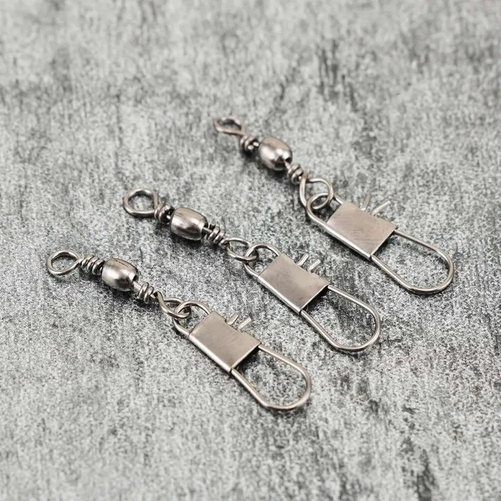 Convenient Fish Tackle Accessories 30mm Ball Barrel Swivel Pin with Interlock Snap Fishing Connector Link Solid Rings
Convenient Fish Tackle Accessories 30mm Ball Barrel Swivel Pin with Interlock Snap Fishing Connector Link Solid Rings