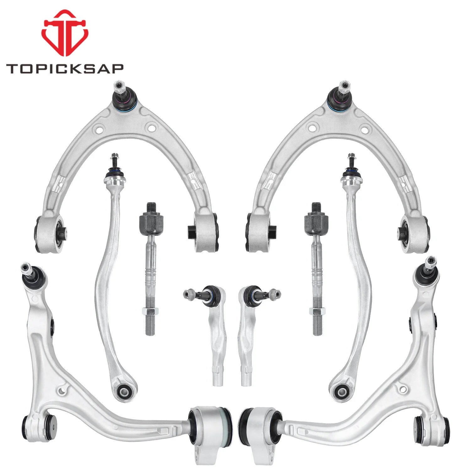 TOPICKSAP 10PC Front Control Arm Tie Rods for Porsche Panamera 2017 2018 2019 2020 971407021B
TOPICKSAP 10PC Front Control Arm Tie Rods for Porsche Panamera 2017 2018 2019 2020 971407021B