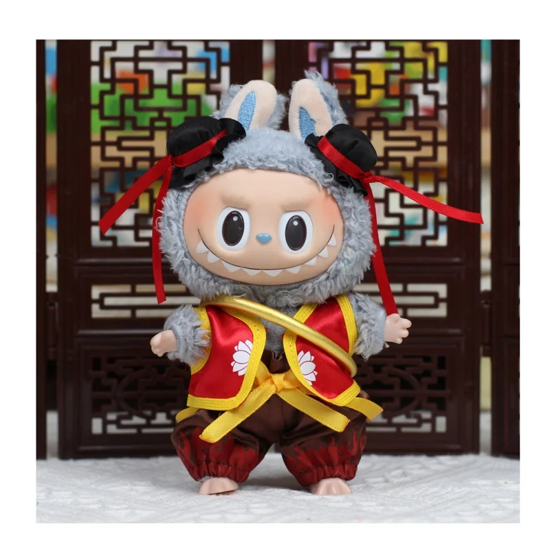 Labubu Clothing Imitates Nezha Suit Cute Decoration Full Set Of Red Clothesequipped With Wind And Fire Wheels Gift
Labubu Clothing Imitates Nezha Suit Cute Decoration Full Set Of Red Clothesequipped With Wind And Fire Wheels Gift