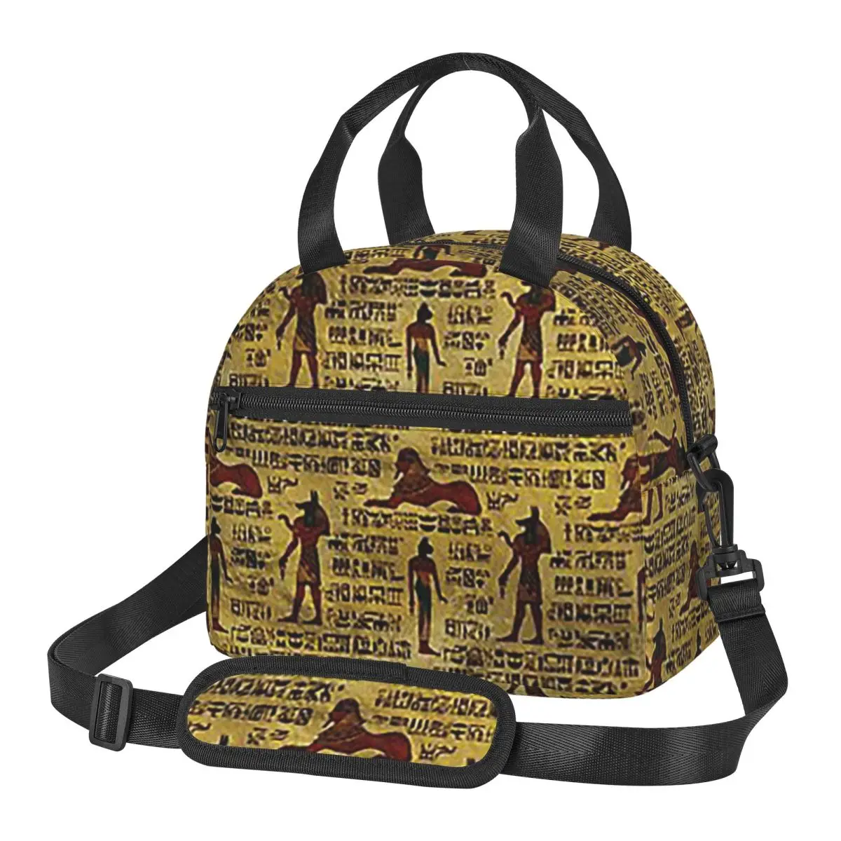 Egyptian Hieroglyphs And Deities Lunch Bags Bento Box Lunch Tote Resuable Picnic Bags Cooler Thermal Bag for Woman Girl Work
Egyptian Hieroglyphs And Deities Lunch Bags Bento Box Lunch Tote Resuable Picnic Bags Cooler Thermal Bag for Woman Girl Work
