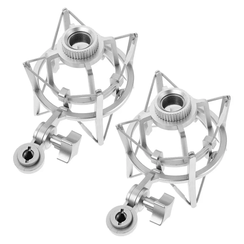 2PCS Microphone Stand Shock Mount Holder for Desk Adjustable Height Angle Broadcasting Concert Recording Mic Support
2PCS Microphone Stand Shock Mount Holder for Desk Adjustable Height Angle Broadcasting Concert Recording Mic Support