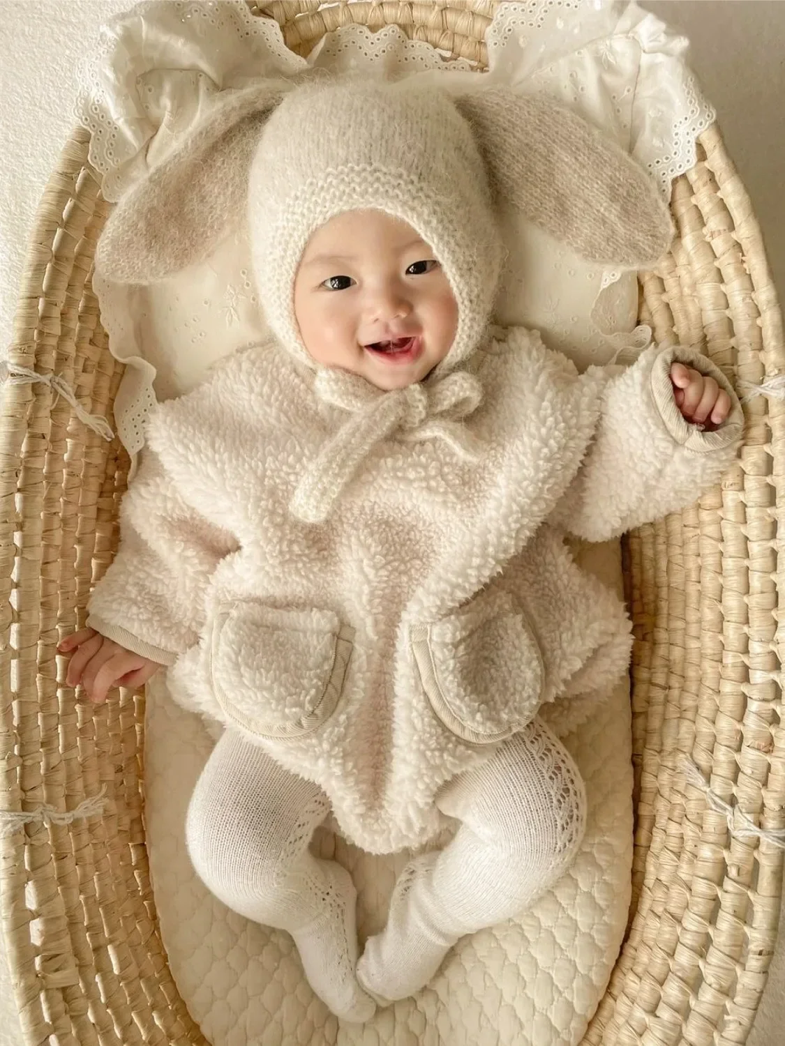 2023 Autumn Winter Newborn Baby Plus Velvet Warm Long Sleeve Bodysuit Boy Girl Infant Solid Fleece Thick Onesie Toddler Clothes
2023 Autumn Winter Newborn Baby Plus Velvet Warm Long Sleeve Bodysuit Boy Girl Infant Solid Fleece Thick Onesie Toddler Clothes