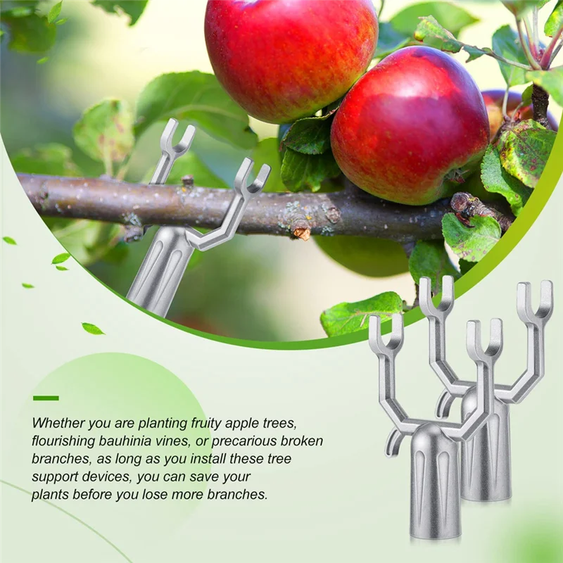 24Pcs Metal Tree Branch Support Tree Brace Branch Crutch Tree Straightening Kit For Propping Up Fruited Tree Branches Durable-A7
24Pcs Metal Tree Branch Support Tree Brace Branch Crutch Tree Straightening Kit For Propping Up Fruited Tree Branches Durable-A7