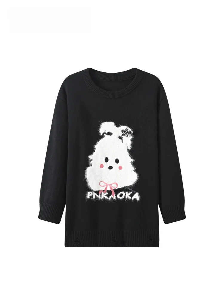 Loose Long Sve round Ne Sweater for plus Size Women Autumn Winter New Sle Lazy Faion Casual Comfortable Top
Loose Long Sve round Ne Sweater for plus Size Women Autumn Winter New Sle Lazy Faion Casual Comfortable Top