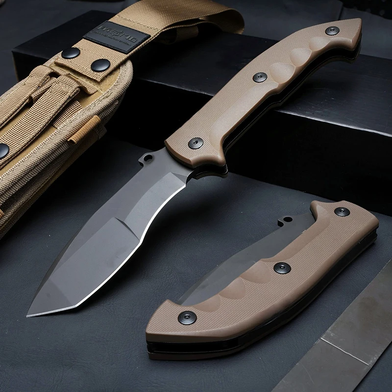 FOX folding knife is an outdoor camping cooking tool, a mountain climbing rescue knife, and a field self-defense tool
FOX folding knife is an outdoor camping cooking tool, a mountain climbing rescue knife, and a field self-defense tool