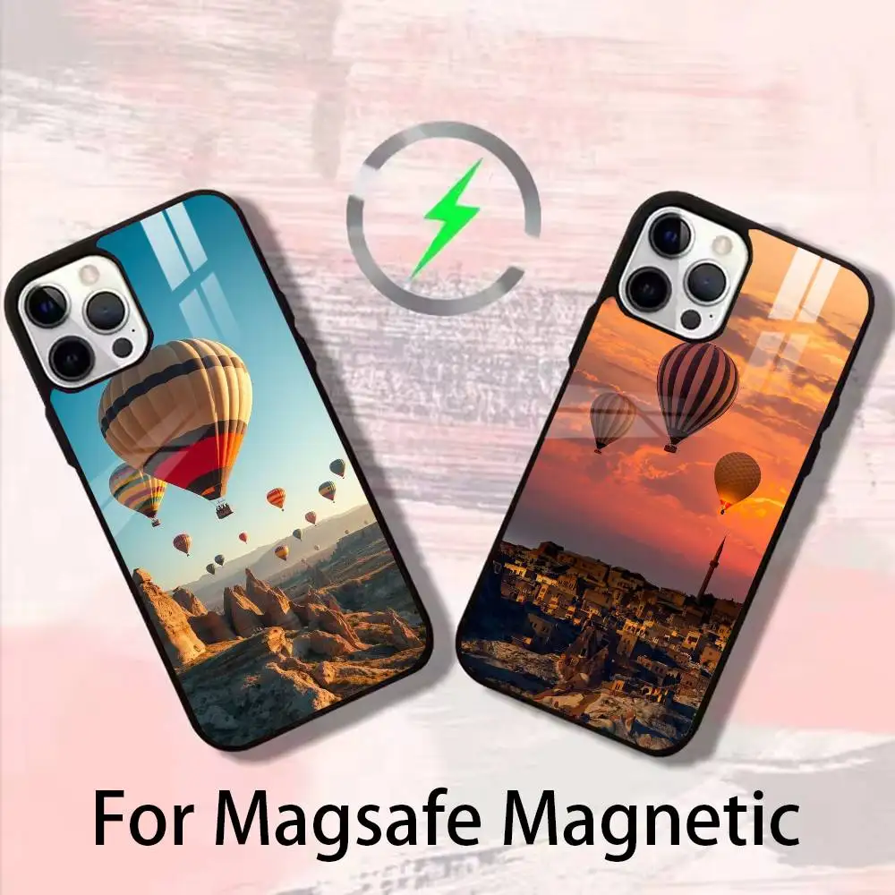 Hot Air B-Balloons C-Cappadocia Phone Case For iPhone 17 16 15 14 13 12 Pro Max Plus for Magsafe Mirror Wireless Magnetic Cover
Hot Air B-Balloons C-Cappadocia Phone Case For iPhone 17 16 15 14 13 12 Pro Max Plus for Magsafe Mirror Wireless Magnetic Cover