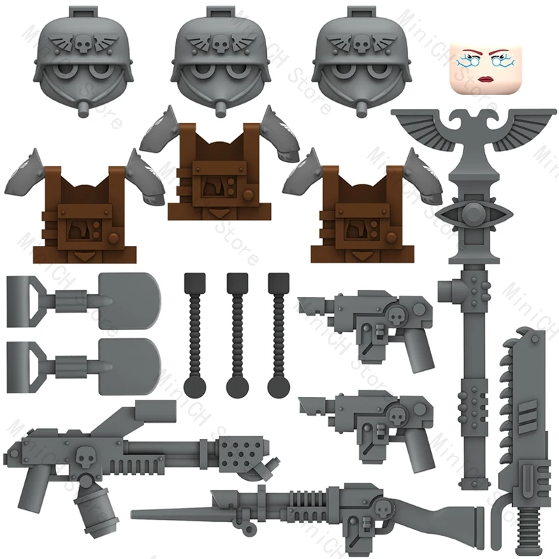 N201 N204 Hot Game 40K Tactical Squad Soldiers Building Block Educational Action Figures Anime cartoon Bricks Toys For Children
N201 N204 Hot Game 40K Tactical Squad Soldiers Building Block Educational Action Figures Anime cartoon Bricks Toys For Children
