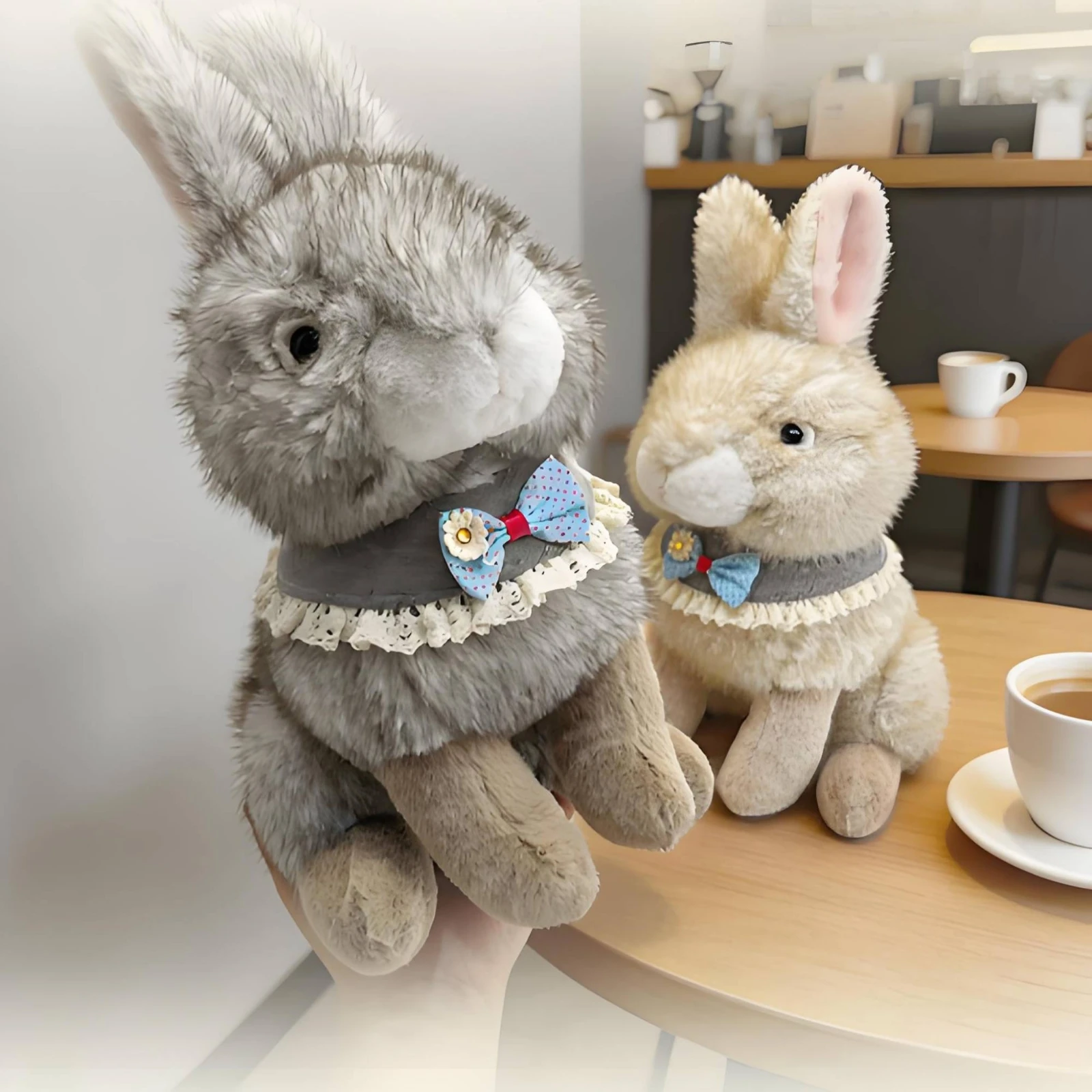 Bunny Doll with Collar Soft Stuffy Doll Stuffed Bunny Cuddly Stuffed Rabbit Cute for Children, Bedroom, Nursery
Bunny Doll with Collar Soft Stuffy Doll Stuffed Bunny Cuddly Stuffed Rabbit Cute for Children, Bedroom, Nursery
