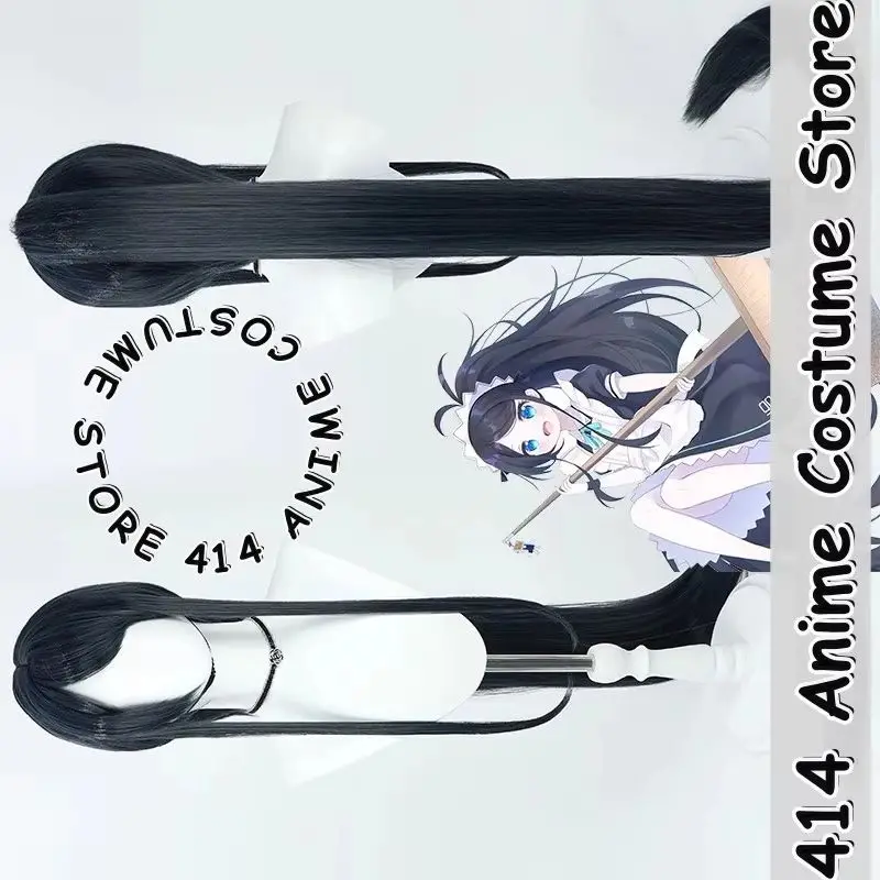 Game & Anime Alice Tendo Cosplay Wig Blue Archive Simulation Scalp Ponytail Dark Blue Heat-Resistant Fiber Synthetic Hair
Game & Anime Alice Tendo Cosplay Wig Blue Archive Simulation Scalp Ponytail Dark Blue Heat-Resistant Fiber Synthetic Hair