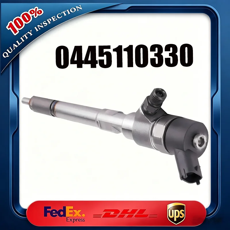 0445110330 Common Rail Diesel Injector for Hyundai Santa Fe 2.2 D Engine 33800-27750 - Automotive Replacement Part
0445110330 Common Rail Diesel Injector for Hyundai Santa Fe 2.2 D Engine 33800-27750 - Automotive Replacement Part
