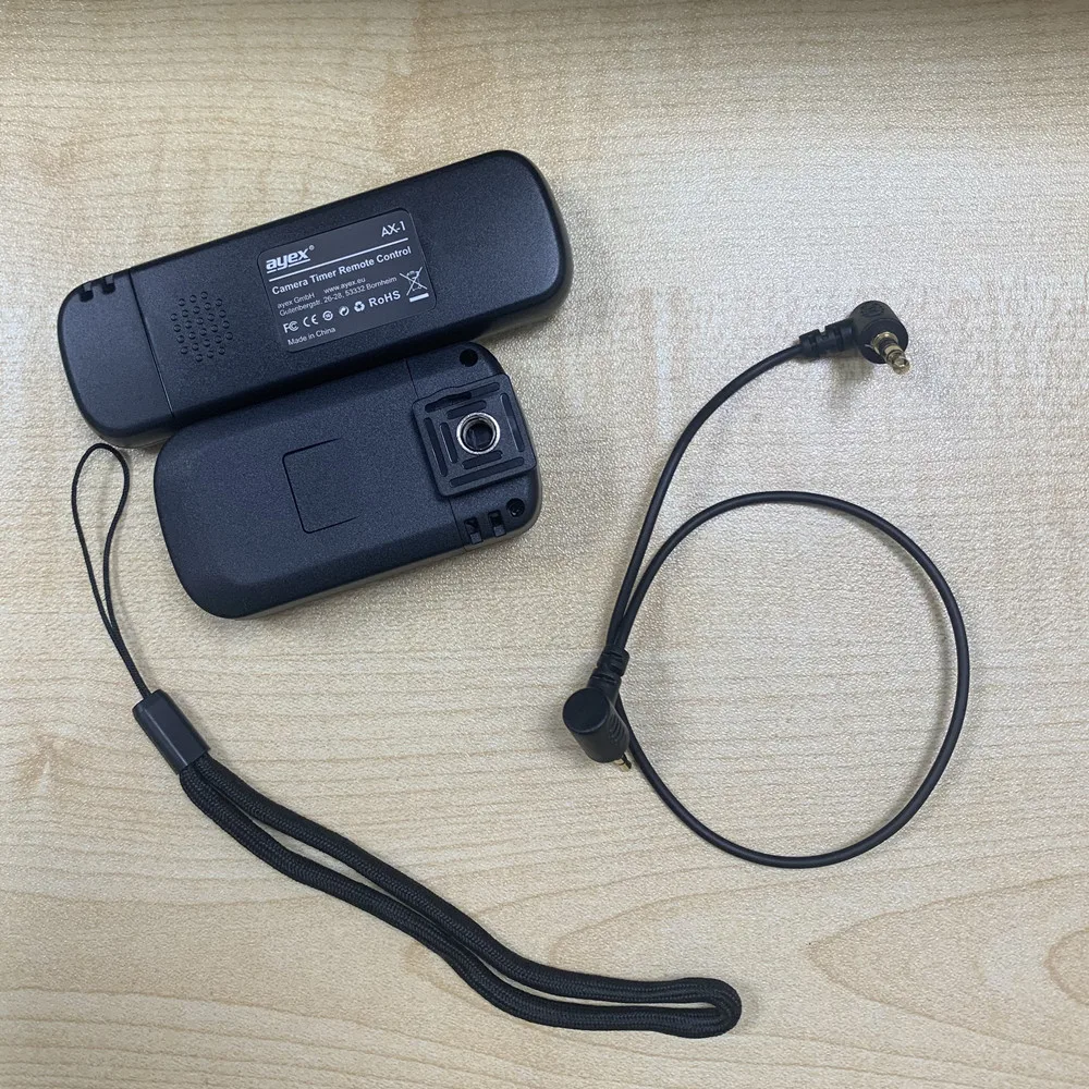 Wireless Shutter Remote Commander Cable for Fuji GFX100II GFX100RF X-T200 Camera
Wireless Shutter Remote Commander Cable for Fuji GFX100II GFX100RF X-T200 Camera