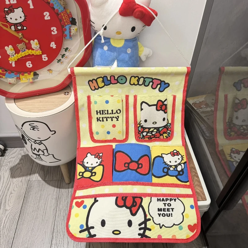 2026 In Stock Kawaii Hello Kitty Cartoon Peripherals Home Storage Hanging Bag, Multi-Purpose Wall Mounted Cute Storage Bag Gifts
2026 In Stock Kawaii Hello Kitty Cartoon Peripherals Home Storage Hanging Bag, Multi-Purpose Wall Mounted Cute Storage Bag Gifts