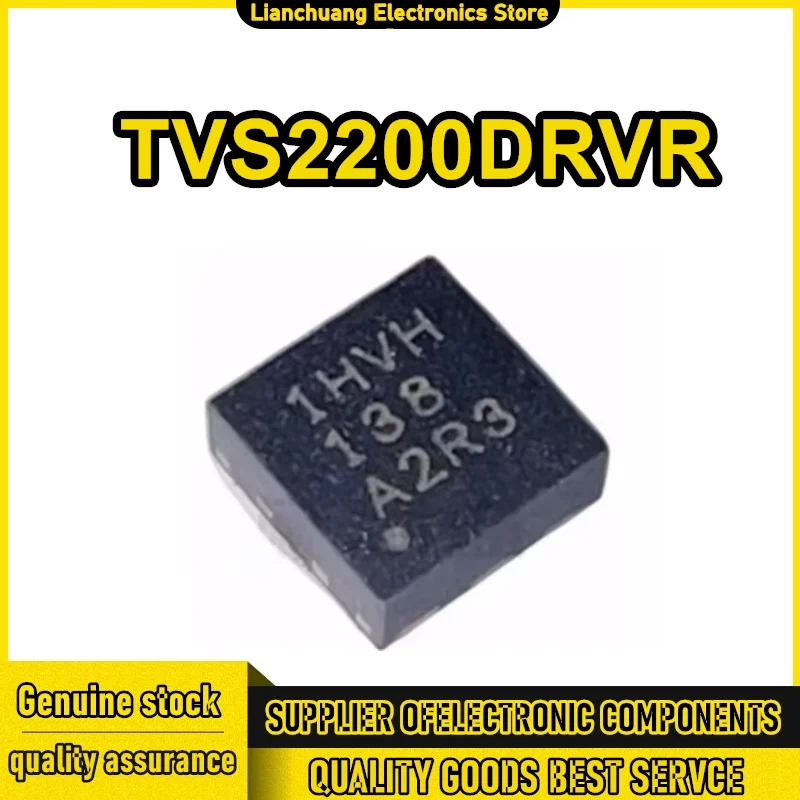 5 шт. TVS2200DRVR TVS2200 1HVH IHVH QFN-6 чипсет 100% новый оригинальный в наличии
5 шт. TVS2200DRVR TVS2200 1HVH IHVH QFN-6 чипсет 100% новый оригинальный в наличии