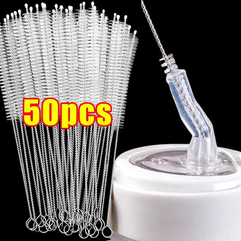 Drinking Straw Cleaning Brush Kit Reusable Tube Pipe Cleaner Nylon Stainless Steel Long Cleaning Brushes for Baby Cup Bottles
Drinking Straw Cleaning Brush Kit Reusable Tube Pipe Cleaner Nylon Stainless Steel Long Cleaning Brushes for Baby Cup Bottles