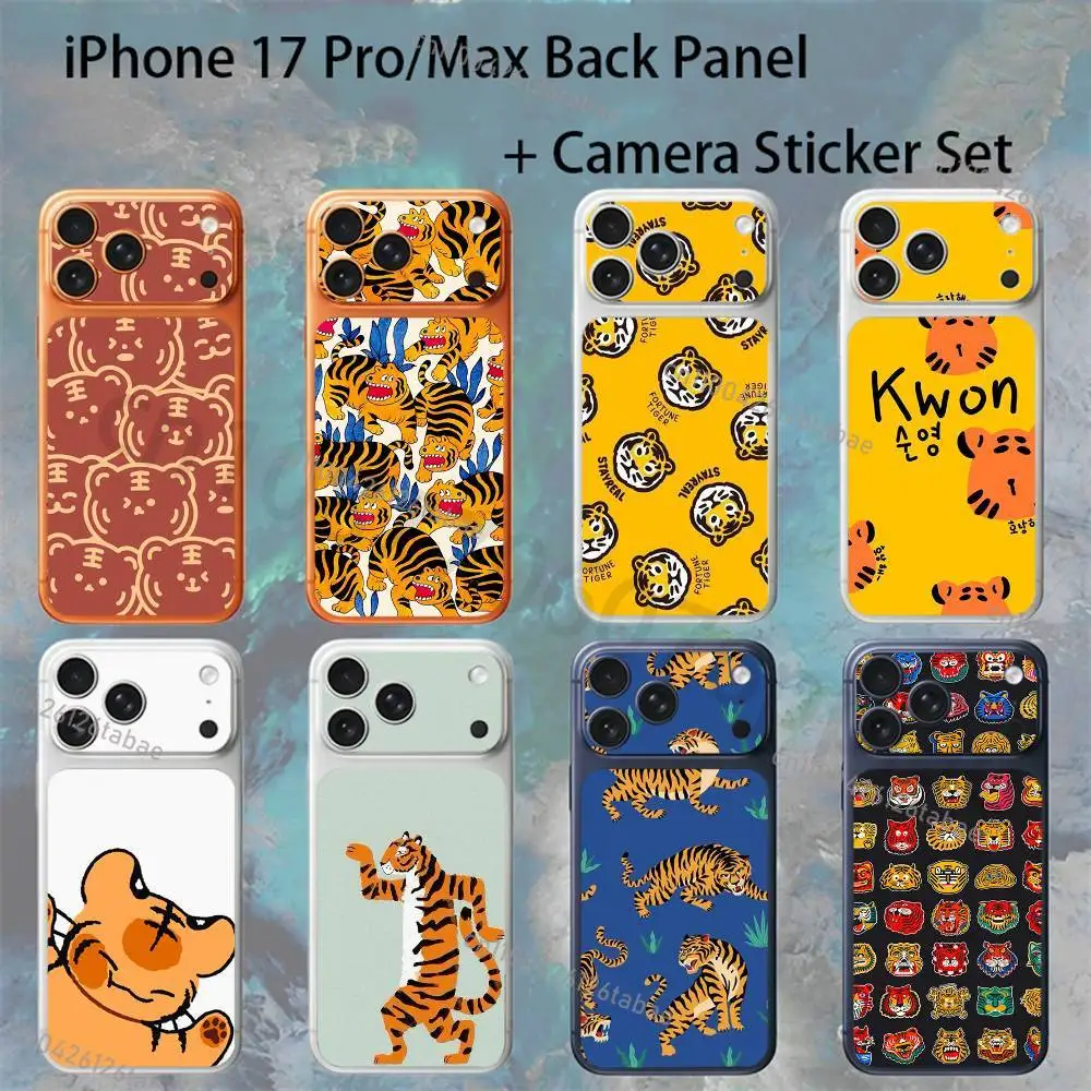 Cute Cartoon Tiger For iPhone 17proMax/17pro Full Cover Decal Skin Wrap Colorful Rear Protective Sticker Film
Cute Cartoon Tiger For iPhone 17proMax/17pro Full Cover Decal Skin Wrap Colorful Rear Protective Sticker Film