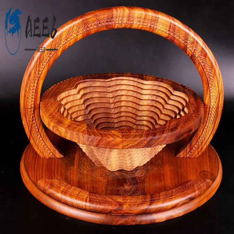 AEE8-Handmade Wood Carving Fruit Plate Wooden Fruit Basket Foldable Dried Fruit Basket Collapsible Bread Nuts Baskets
AEE8-Handmade Wood Carving Fruit Plate Wooden Fruit Basket Foldable Dried Fruit Basket Collapsible Bread Nuts Baskets