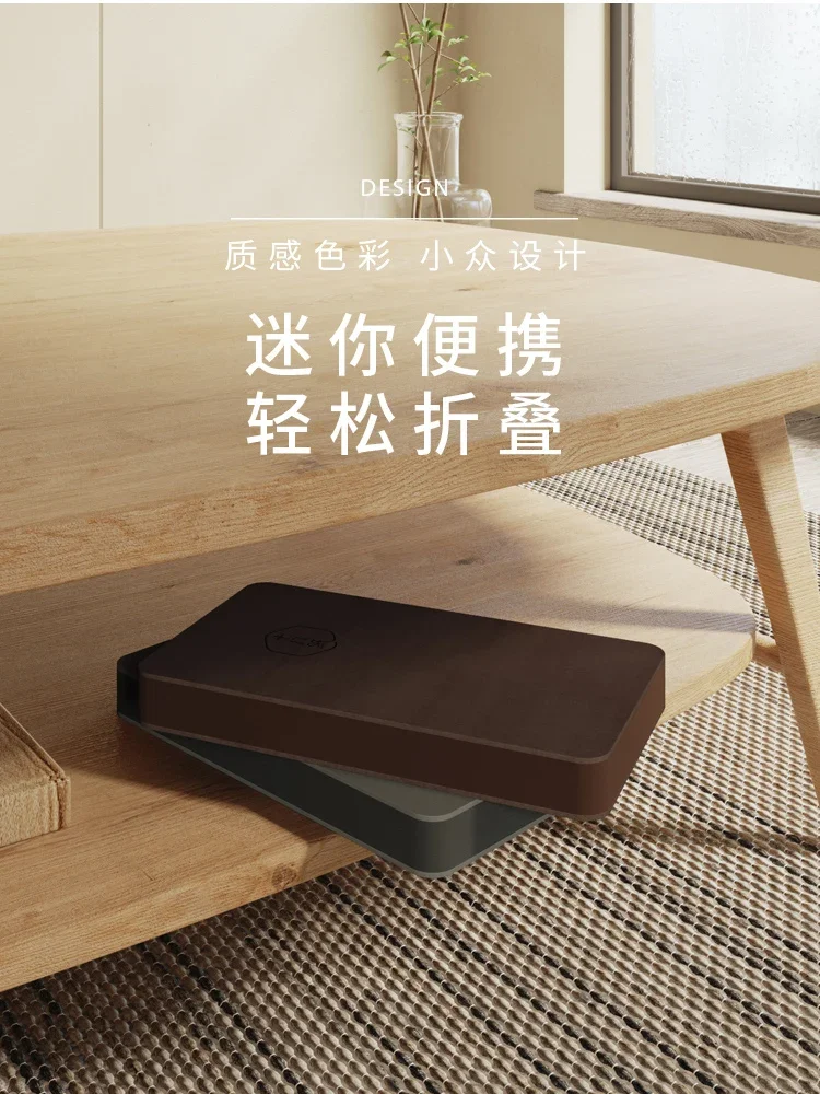 Creative Foggy Gray Small Seat Folding round Stool Leisure Invisible Design Car Stool
Creative Foggy Gray Small Seat Folding round Stool Leisure Invisible Design Car Stool