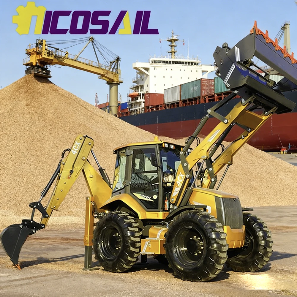 EPA's new affordable mini wheel backhoe loader is suitable for earthmoving machinery and comes with a 1-year warranty for sale
EPA's new affordable mini wheel backhoe loader is suitable for earthmoving machinery and comes with a 1-year warranty for sale