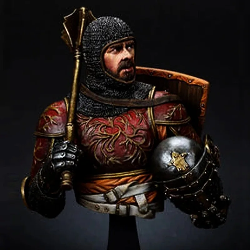 1/35 Resin soldier model kits figure Medieval knight colorless and self-assemble A-2073
1/35 Resin soldier model kits figure Medieval knight colorless and self-assemble A-2073