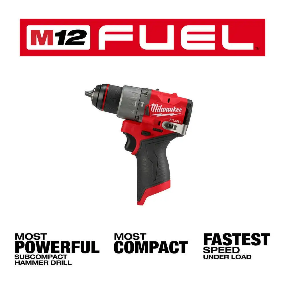 Milwaukee 3404-20 m12 Fuel 12v 1/2 "radio hammer drill/screwdriver-Tools only-
Milwaukee 3404-20 m12 Fuel 12v 1/2 "radio hammer drill/screwdriver-Tools only-