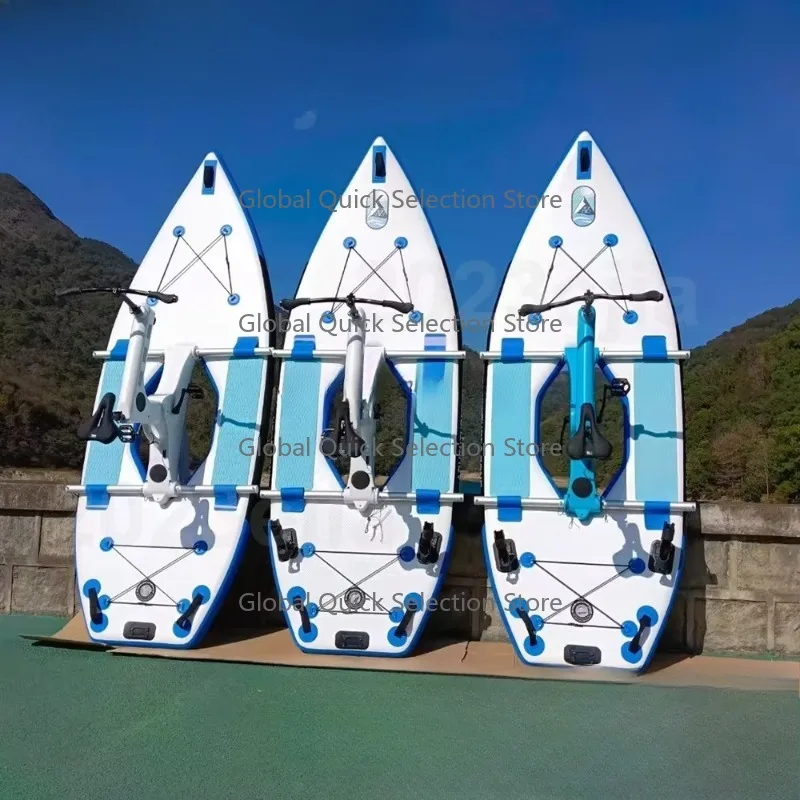 Port-able Water Floating Bicycle Inflatable Water Pedal Bicycle Aqu-a Bike for Sport Fun Fishing
Port-able Water Floating Bicycle Inflatable Water Pedal Bicycle Aqu-a Bike for Sport Fun Fishing