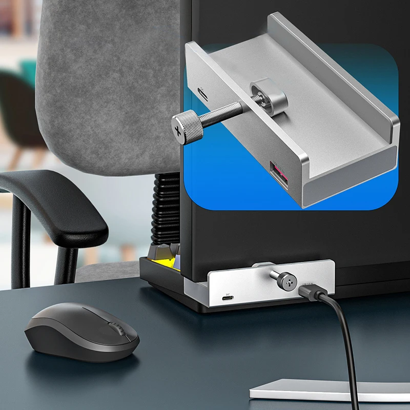 MZX Clip USB 3.0 HUB 3 0, алюминиевая док-станция, адаптер-разветвитель типа A C, удлинитель-концентратор, аксессуары для настольных ноутбуков и ПК
MZX Clip USB 3.0 HUB 3 0, алюминиевая док-станция, адаптер-разветвитель типа A C, удлинитель-концентратор, аксессуары для настольных ноутбуков и ПК