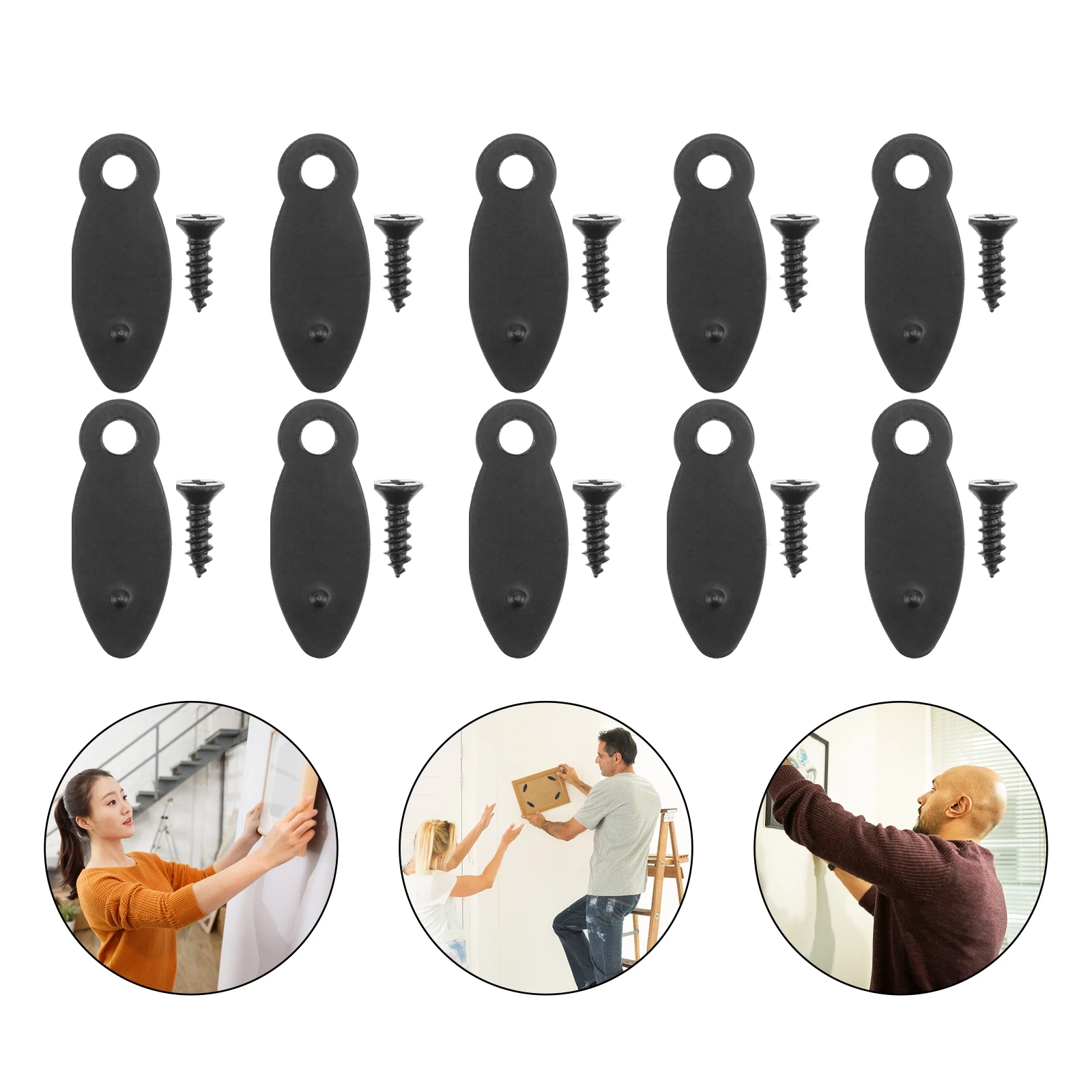 50 Pcs Photo Frame Back Buckle Bracket Clip for Fixing Wall Hanger Picture Frame Accessories Perfect for Home Office Use
50 Pcs Photo Frame Back Buckle Bracket Clip for Fixing Wall Hanger Picture Frame Accessories Perfect for Home Office Use