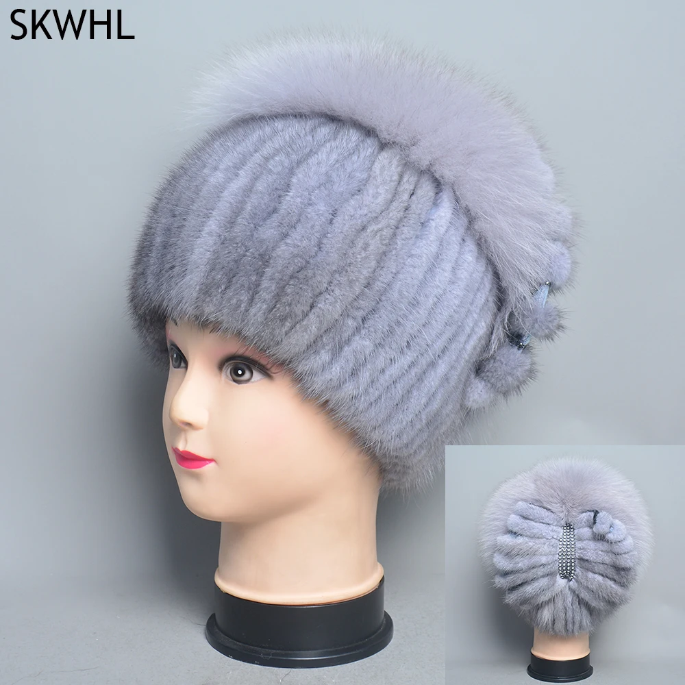 2024 New Women Knitted Mink Fur Hats For Winter Hot Sale Luxury Lady Real Mink Fur Warm Caps Fashion Bowknot Fur Bonnets
2024 New Women Knitted Mink Fur Hats For Winter Hot Sale Luxury Lady Real Mink Fur Warm Caps Fashion Bowknot Fur Bonnets