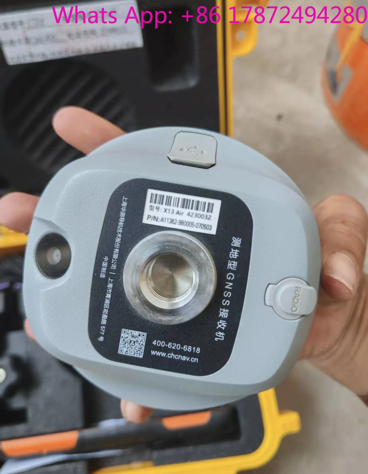 Second-Hand RTK i76/X13 Receiver - Pre-Owned Geodetic Positioning Device
Second-Hand RTK i76/X13 Receiver - Pre-Owned Geodetic Positioning Device