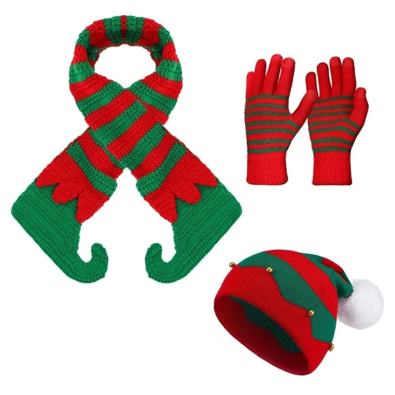 Party Props Santa Hat Scarf Gloves Christmas Thick Warm Santa Caps for Festival DXAA
Party Props Santa Hat Scarf Gloves Christmas Thick Warm Santa Caps for Festival DXAA